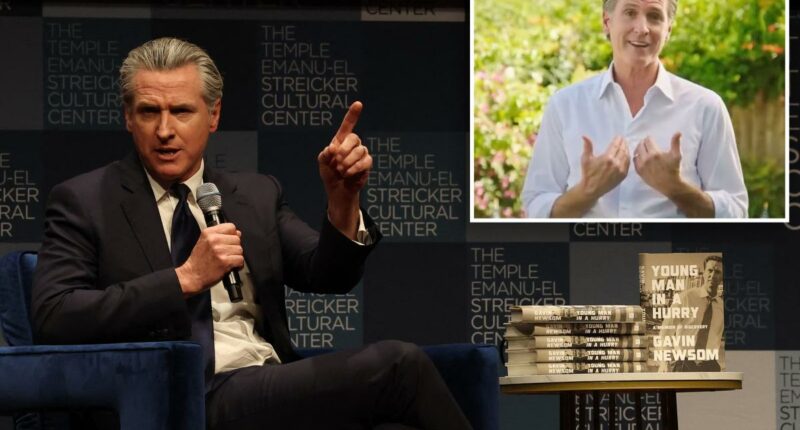 Gavin Newsom takes his book tour to Miami â his 5th known trip this year